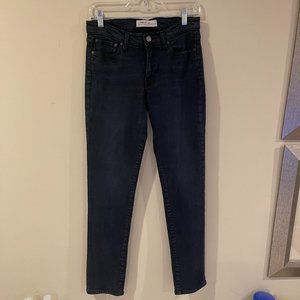 Gap Black Faded Jeans